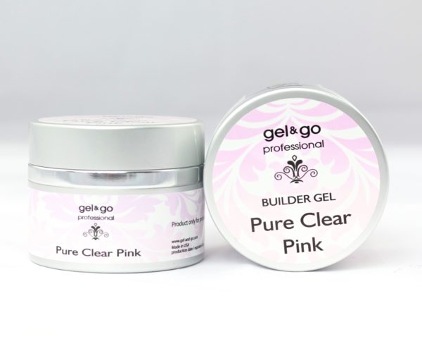 Gel&go professinal Pure Clear Pinc – żel budujący